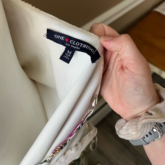 Tropical Spaghetti Strap Dress NWT - Picture 3 of 4